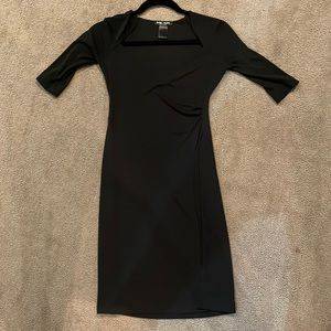 BCBG black wrap dress